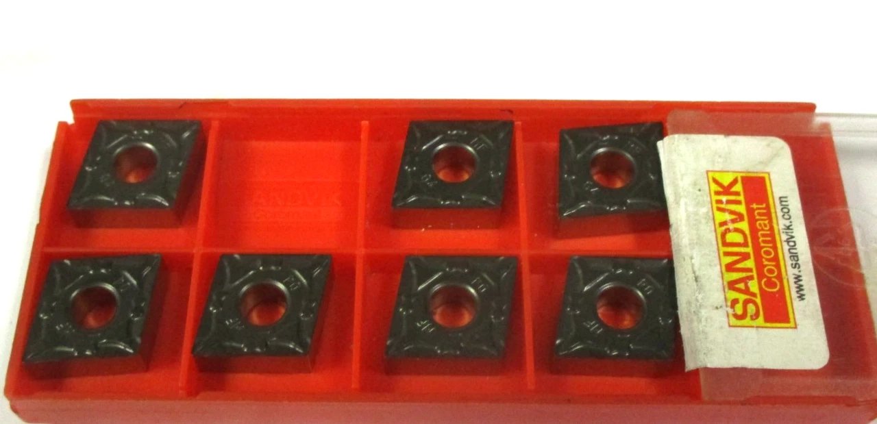 7 SANDVIK Wendeplatten zum Drehen CNMG 120404 -MF 2220 Neu H60970