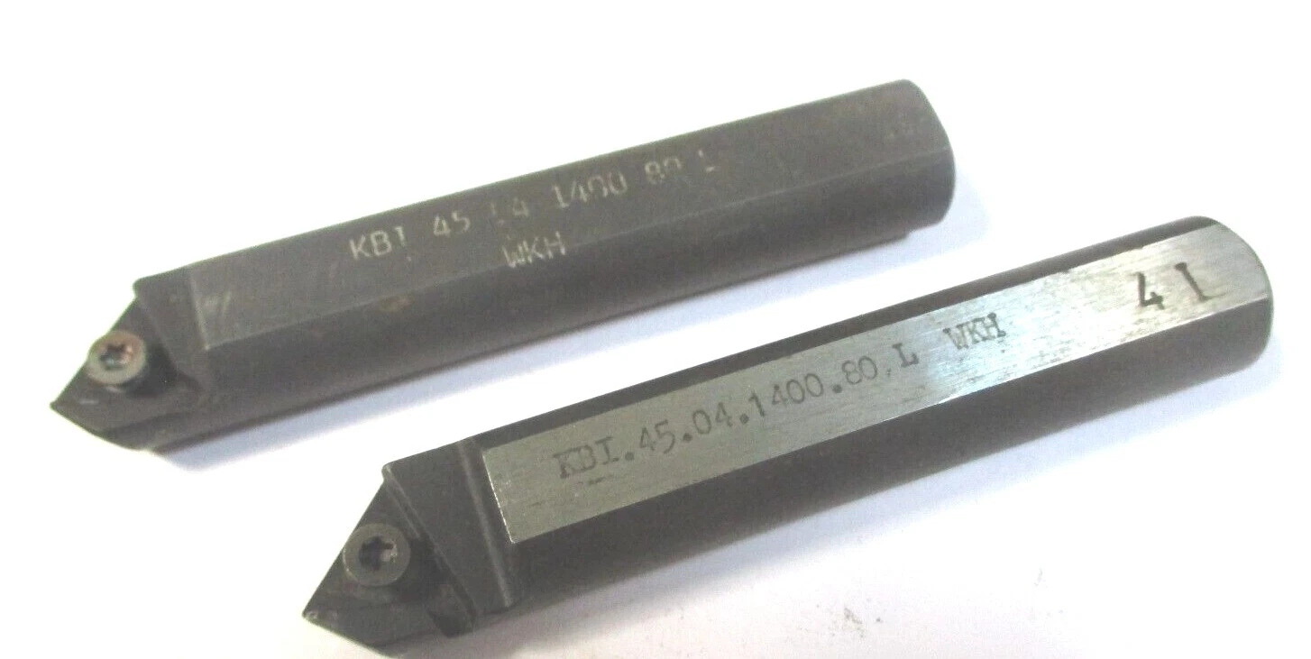 2x WKH Drehhalter Schneideinsatz Ø14 KBI.45.04.1400.80.L Neu H48465