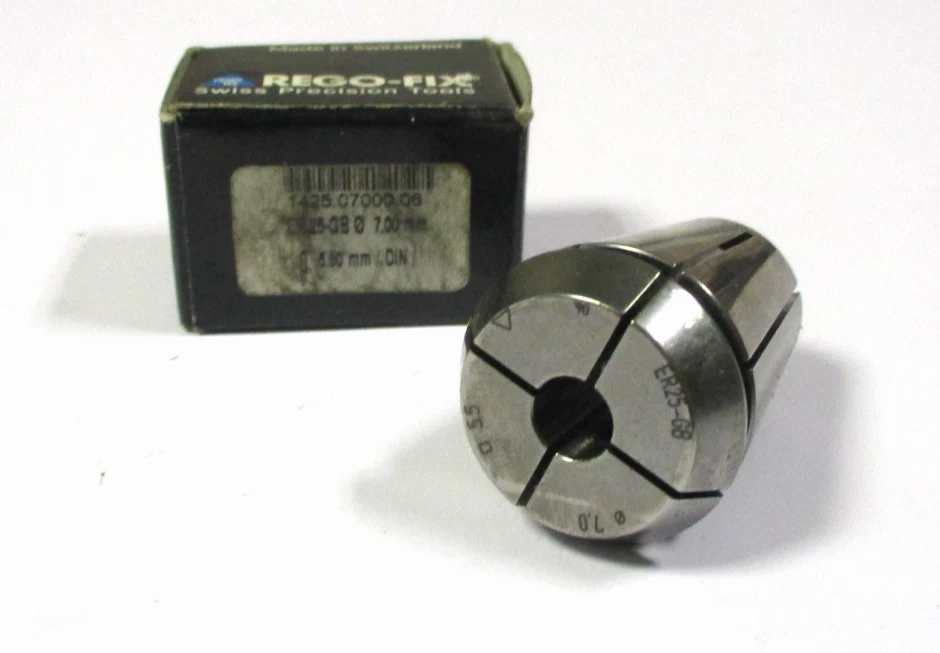 REGO-FIX Gewinde Spannzange ER25 -GB Ø7,0 x ▢5,5 mm Neu H62138