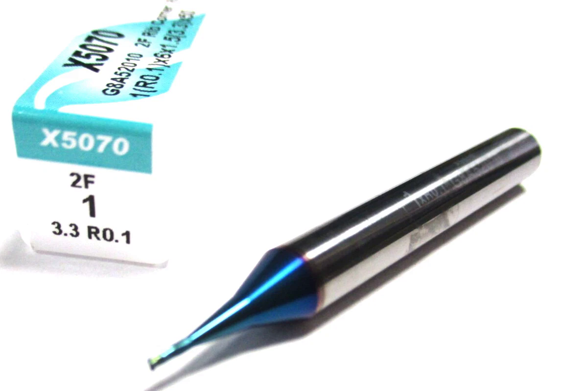 YG VHM Torusfräser X5070 Ø1 R0,1 x6x1,5(3,3)x50 SchaftØ6 Neu D5166