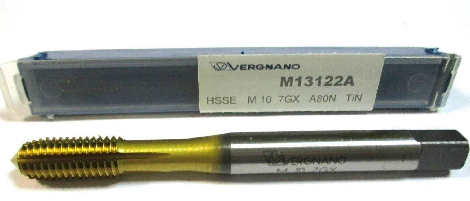 VERGNANO Gewindeformer HSSE A 80 N M10 7GX TiN M13122A Neu P28941