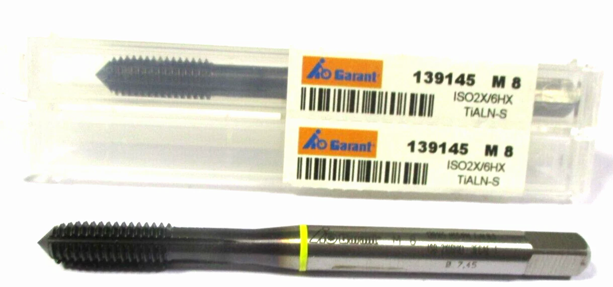 GARANT Gewindeformer HSS PM TiAlN-S M8 ISO2 6HX N° 13945 Neu P56036