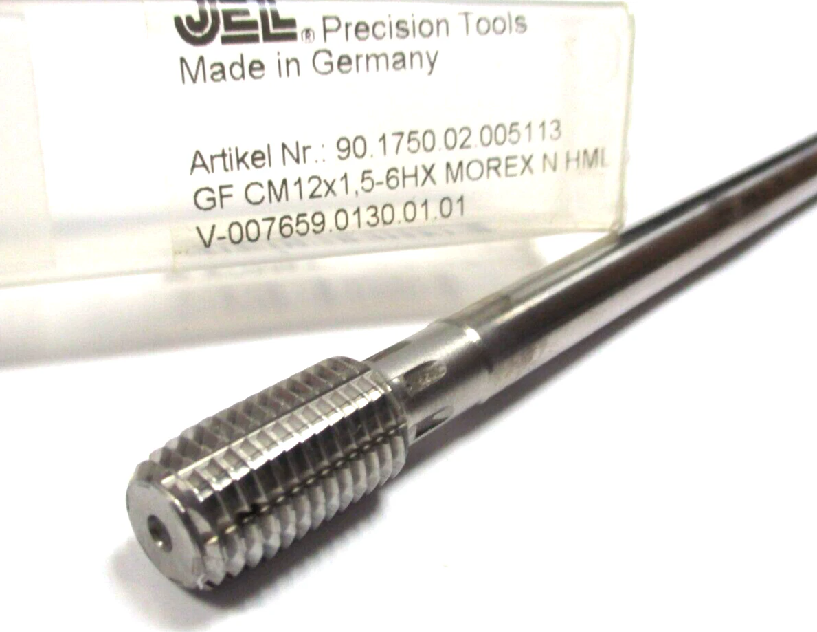 KOMET JEL Gewindeformer lang=200 GF CM12x1,5-ISO2X Morex N HML BohrerØ11,2 D2353