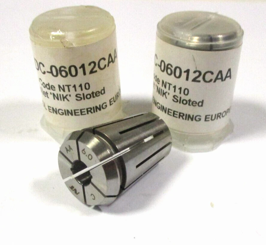 2x HITACHI Spannzange für NIK-12 Ø6 FDC-0412 CAA NT110 Neu H56180