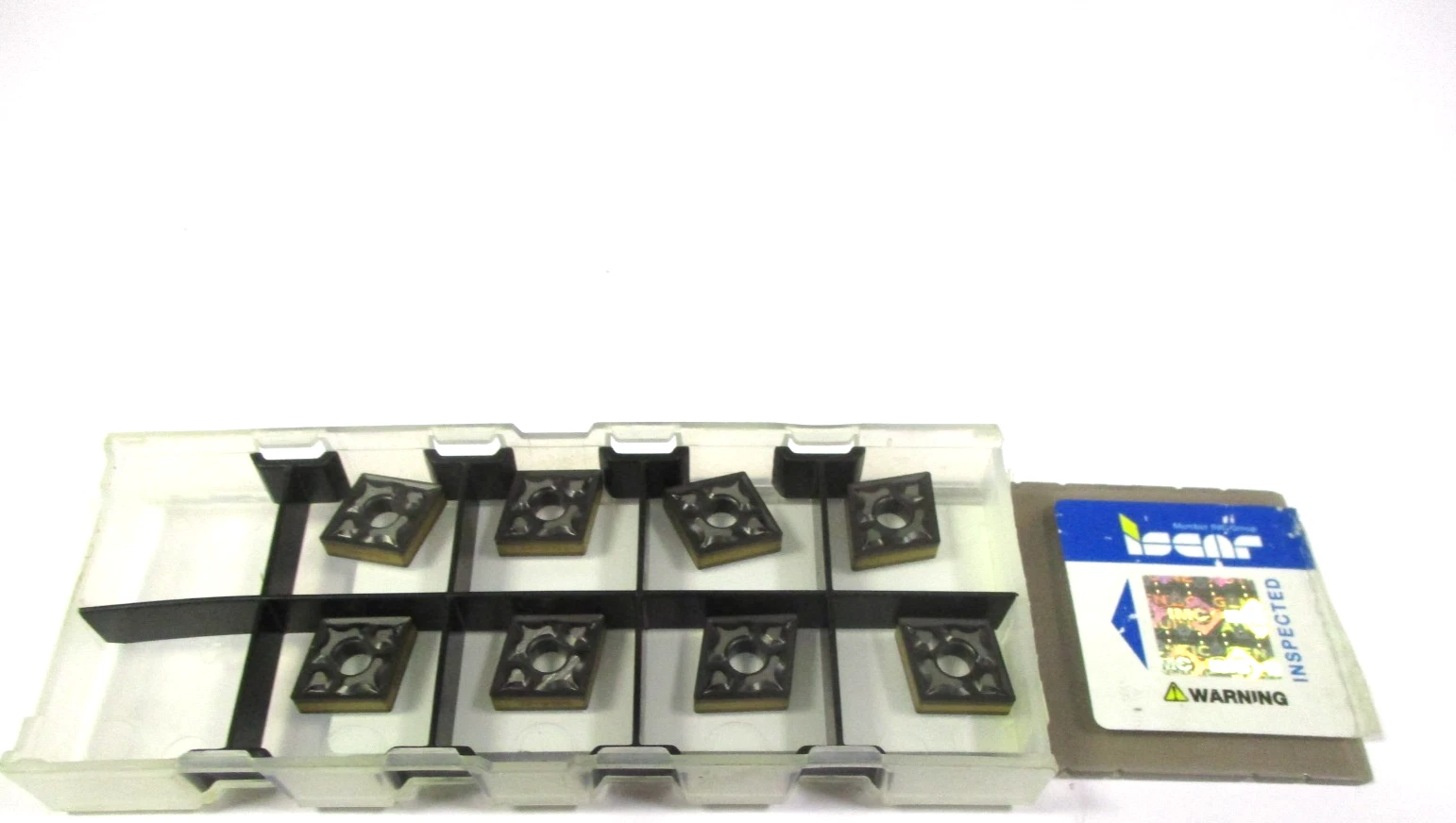 8 ISCAR Wendeplatten zum Drehen CNMG 090304 TF IC8150 Neu H59761