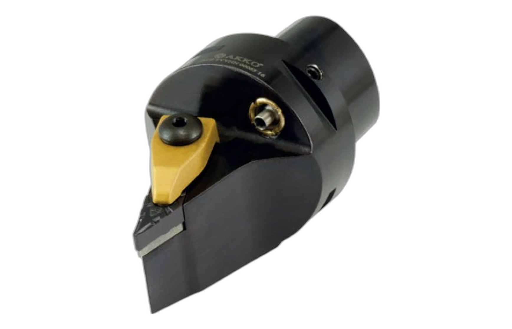 AC4 TVVNN 00062 16 H AKKO Monoblock-Drehhalter neutral mit Polygonschaft, Schneidkopf kompatibel mit Capto 4