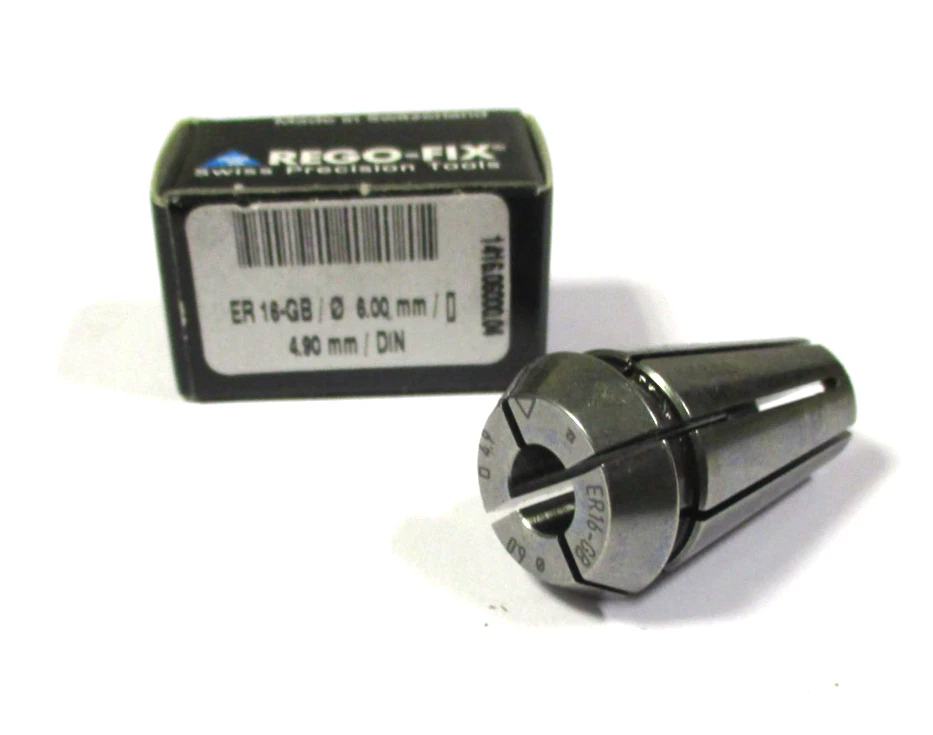 REGO-FIX Gewinde Spannzange ER16 -GB Ø6,0 x ▢4,90 mm Neu H62143