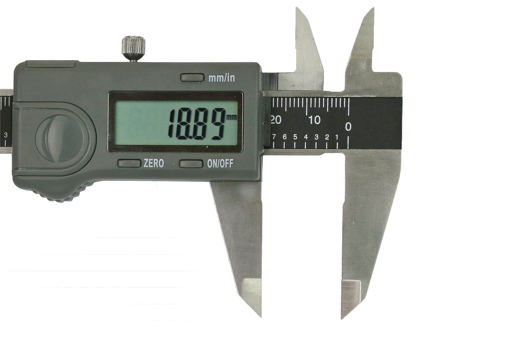 Digital Messschieber - für Linkshänder