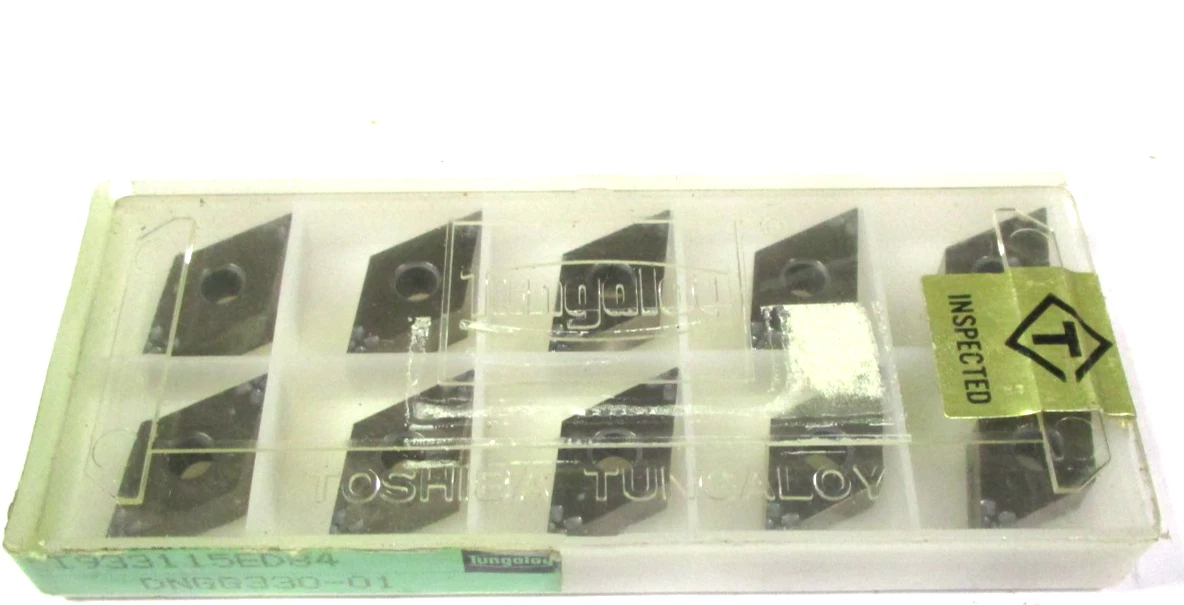 10 TUNGALOY Wendeplatten zum Drehen DNGG 110402-01 NS530 Cermet Neu H60559