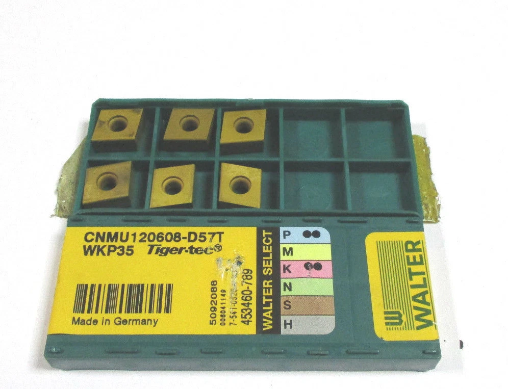 6 WALTER Wendeplatten CNMU 120608 D57T WKP35 Neu H46296