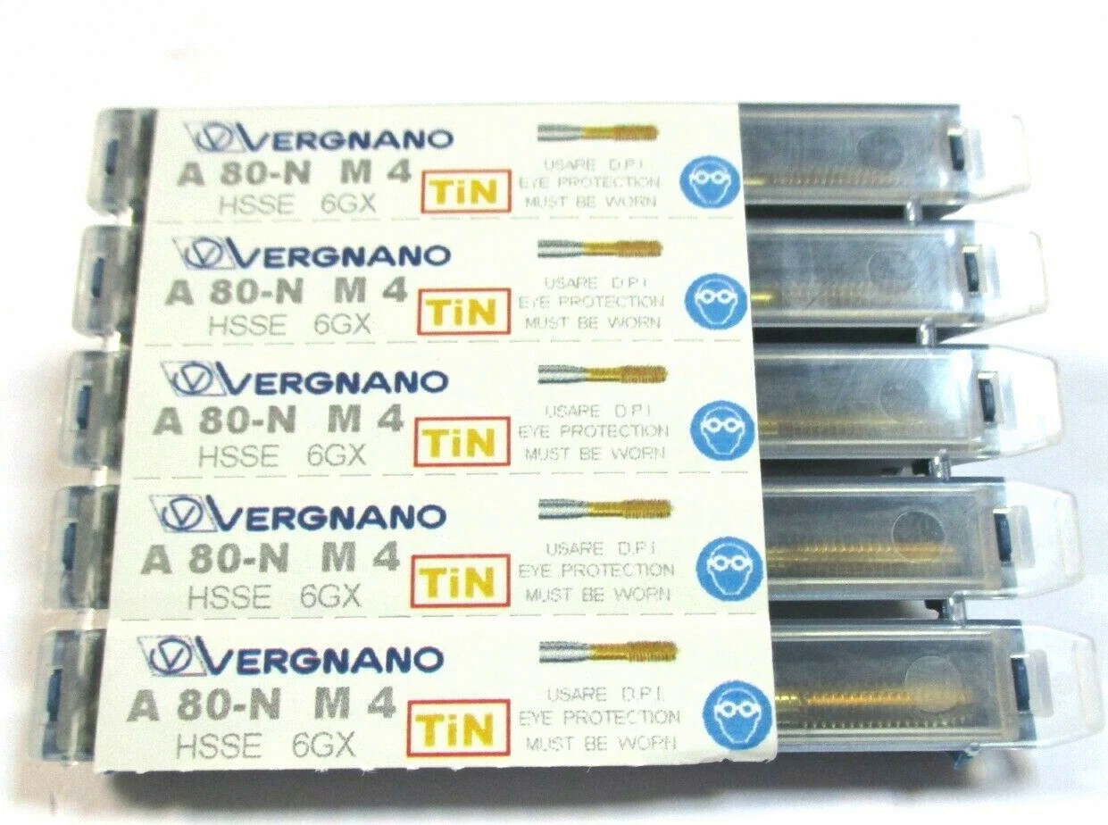 VERGNANO Gewindeformer HSSE A 80-N M4 6GX TiN Neu P28939