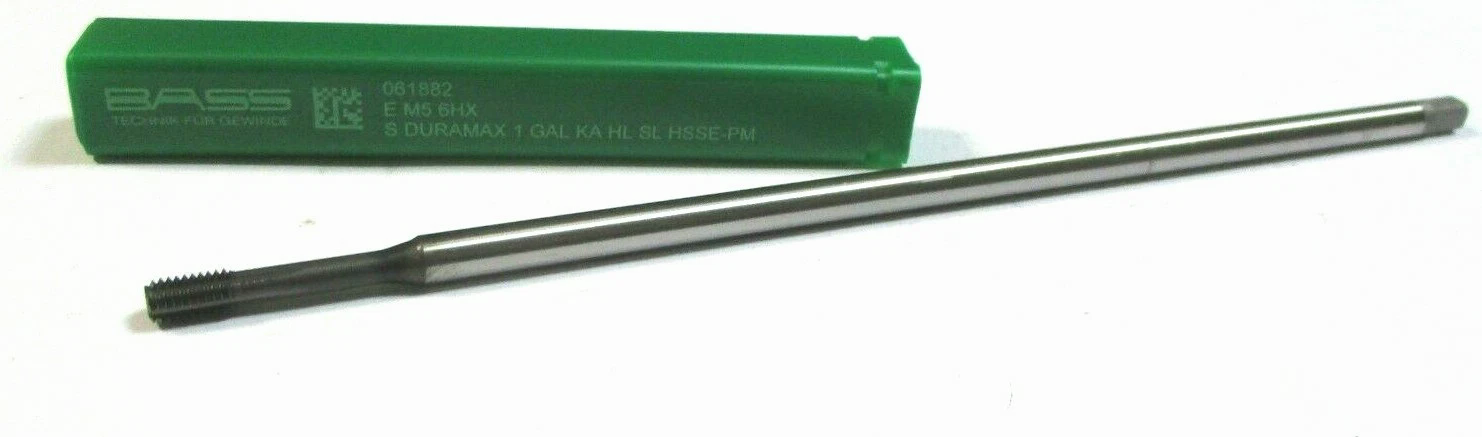 BASS Gewindeformer HSSE-PM überlang M5 x25x200 E M5 6HX Neu H42029