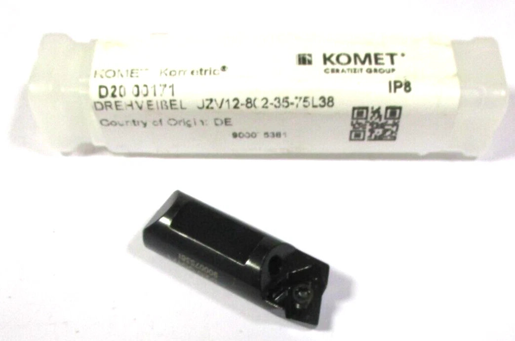 KOMET WSP Drehhalter Ø12 UZY12-802-35-75L38 IP8 für WSP WO.. 05T3.. Neu H56420
