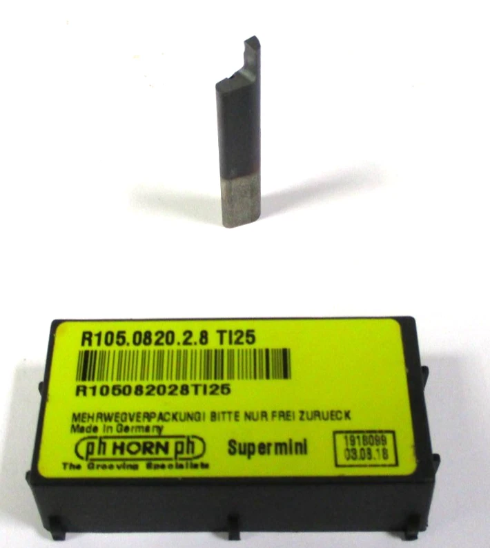 PAUL HORN VHM Mini Bohrstange R105 0820.2.8 TI25 Schneideinsatz H62227