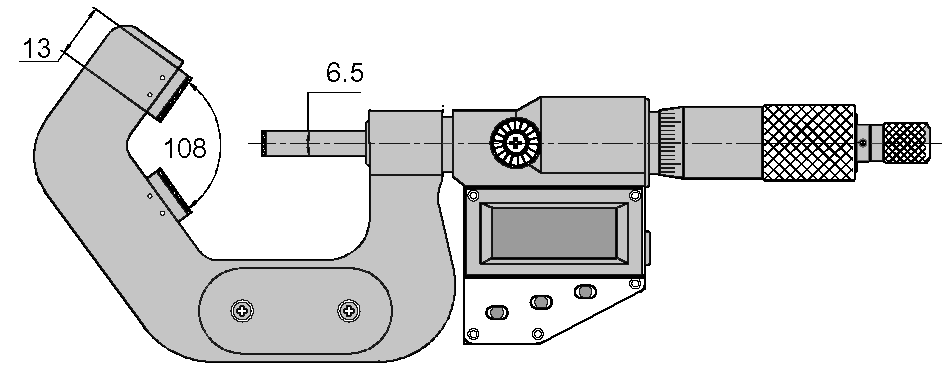 Fünfpunkt-Bügelmessschrauben