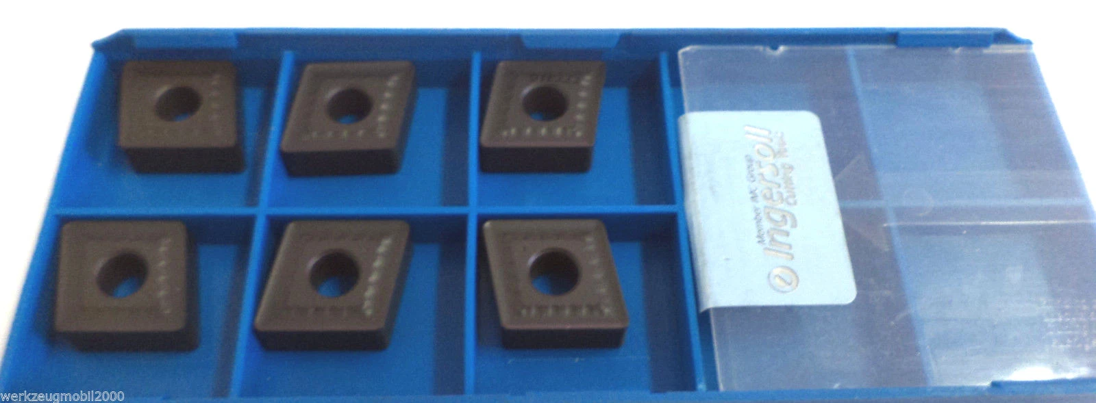 6 INGERSOLL Wendeplatten zum Drehen CNMG 160612 MT TT7310 Neu H47461