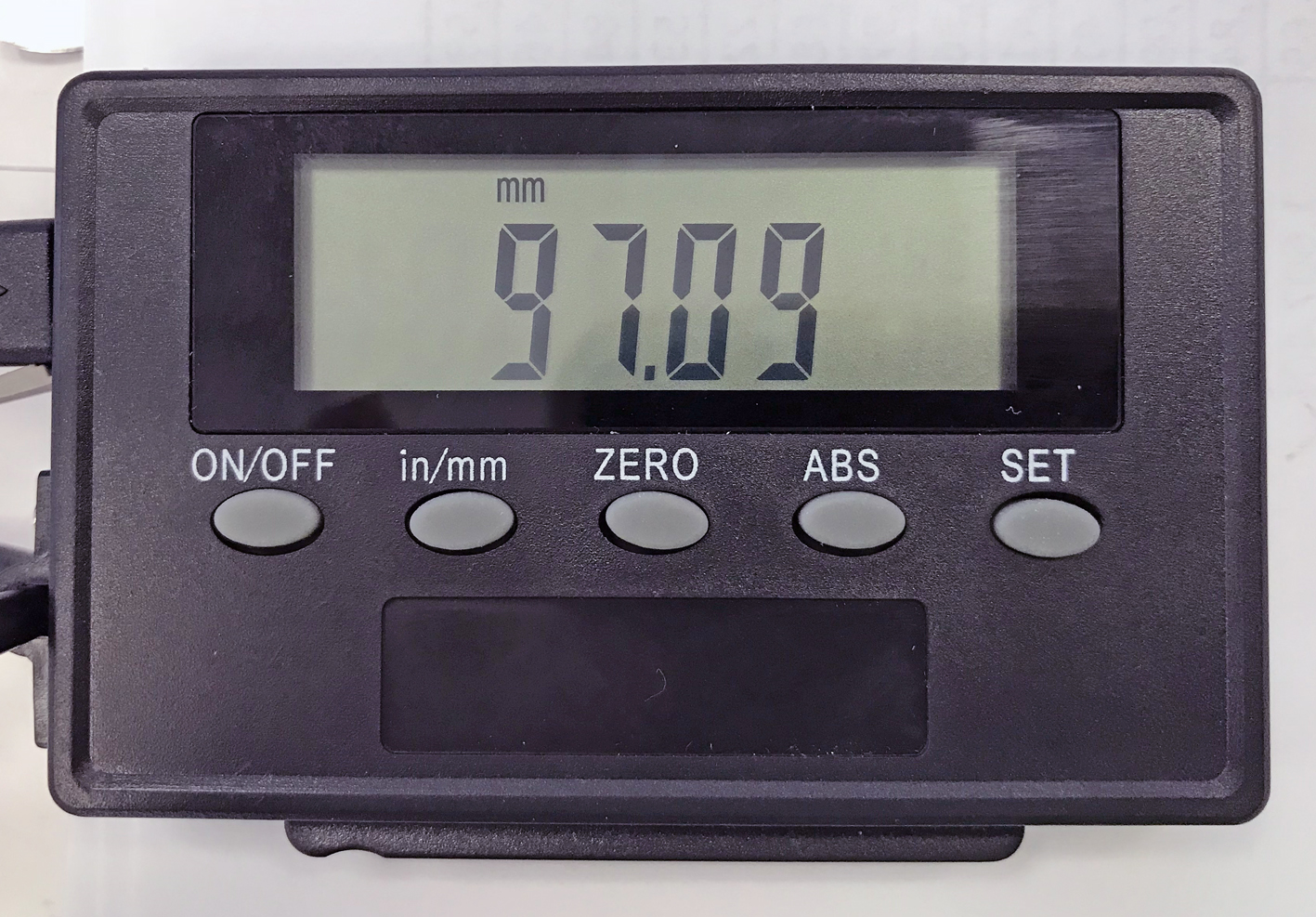 Digital-Einbau-Messschieber - Externe Anzeige - Aluminium