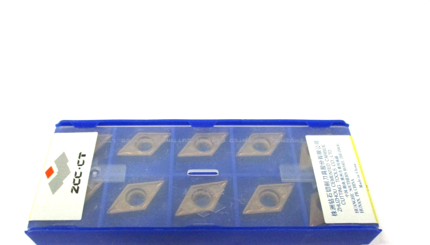 10 ZCC-CT Wendeplatten zum Drehen DCMT 11T304 -AHF YB6315 Neu H62157