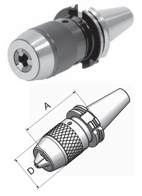SK40 - Bohrfutter - DIN 69871