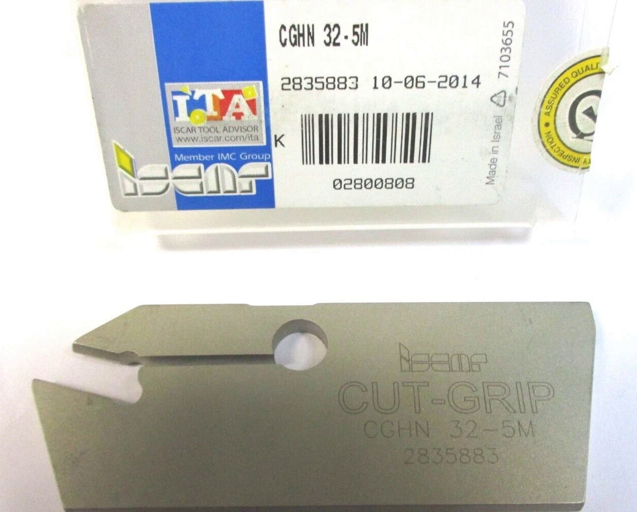 ISCAR Stechschwert CGHN 32 5M CUT- GRIP Neu H48510