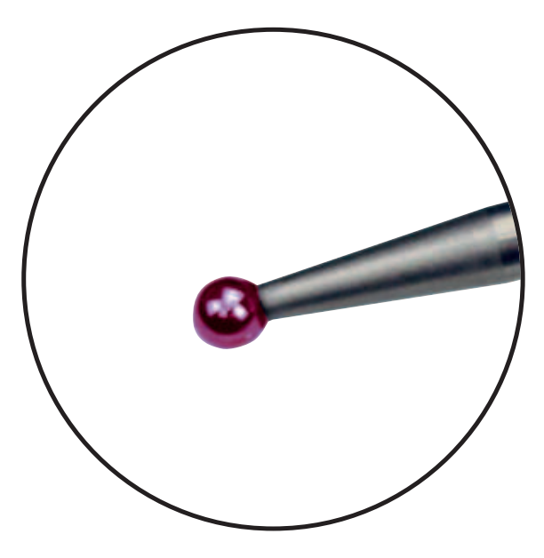 Fühlhebelmessgerät mit Rubin-Taster - horizontal