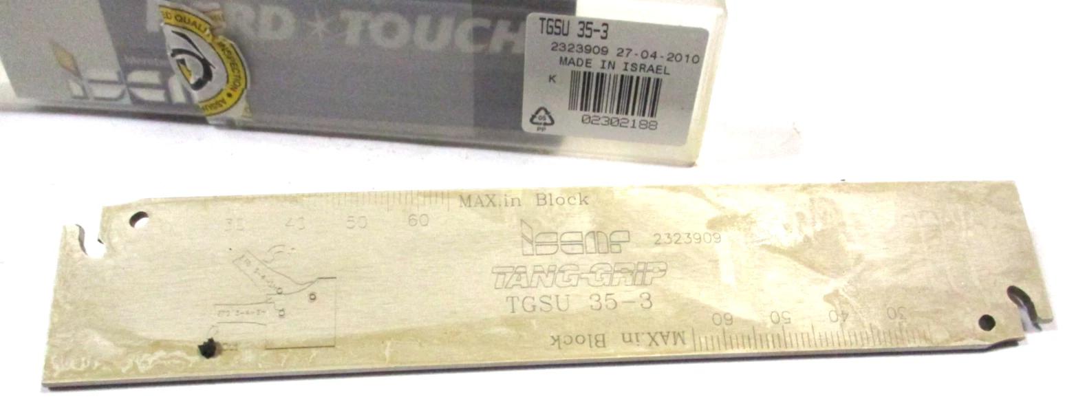 ISCAR WSP Stechschwert Stechhalter TGSU 35-3 Tang-Grip Neu D6172