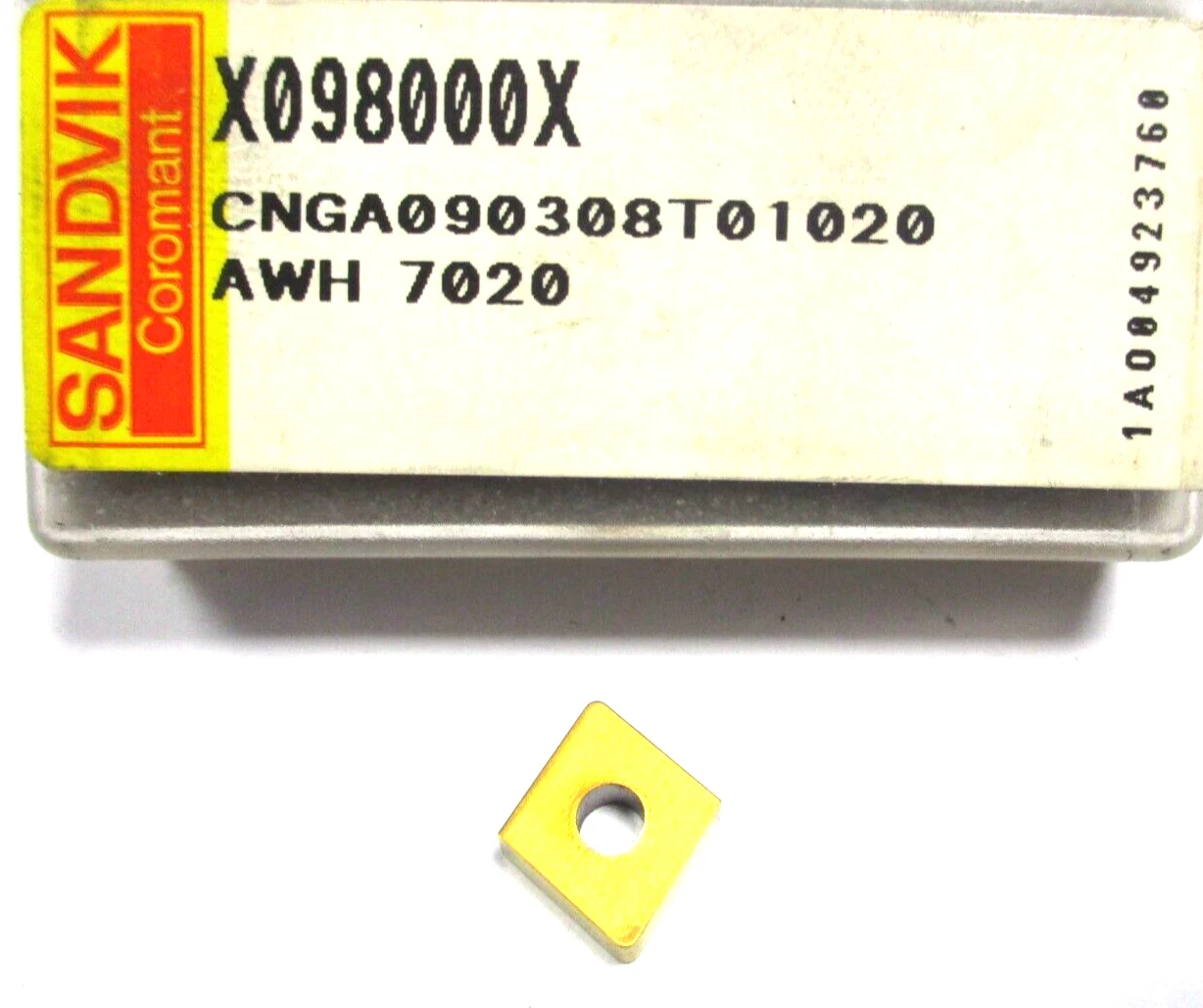SANDVIK CBN Wendeplatte CNGA 090308 T01020 AWH 7020 4-seitig Neu D3056