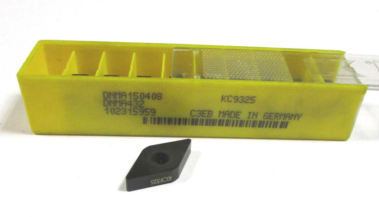 10 KENNAMETAL Wendeplatten zum Drehen DNMG 150408 KC9325 Neu H18143