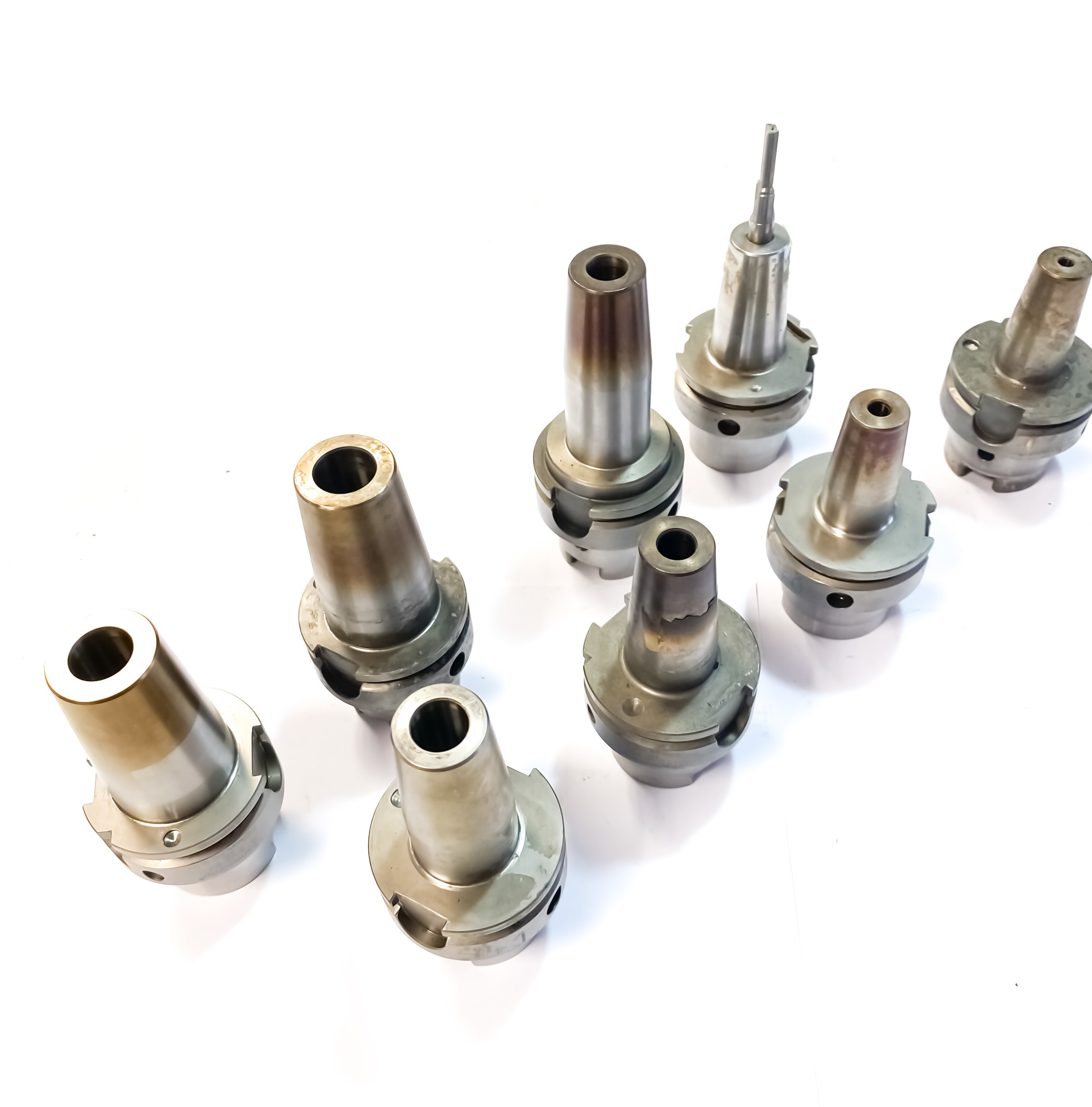 8x HSK63 Schrumpffutter SET Ø 6 mm bis 20 mm, gebraucht