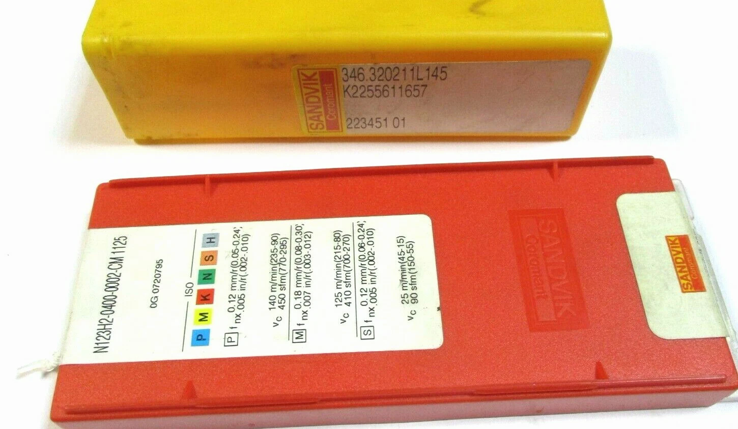 SANDVIK Stechschwert 32 mm 346.320211L145 Neu + 6 WSP N123H2-0400.. Neu H43270