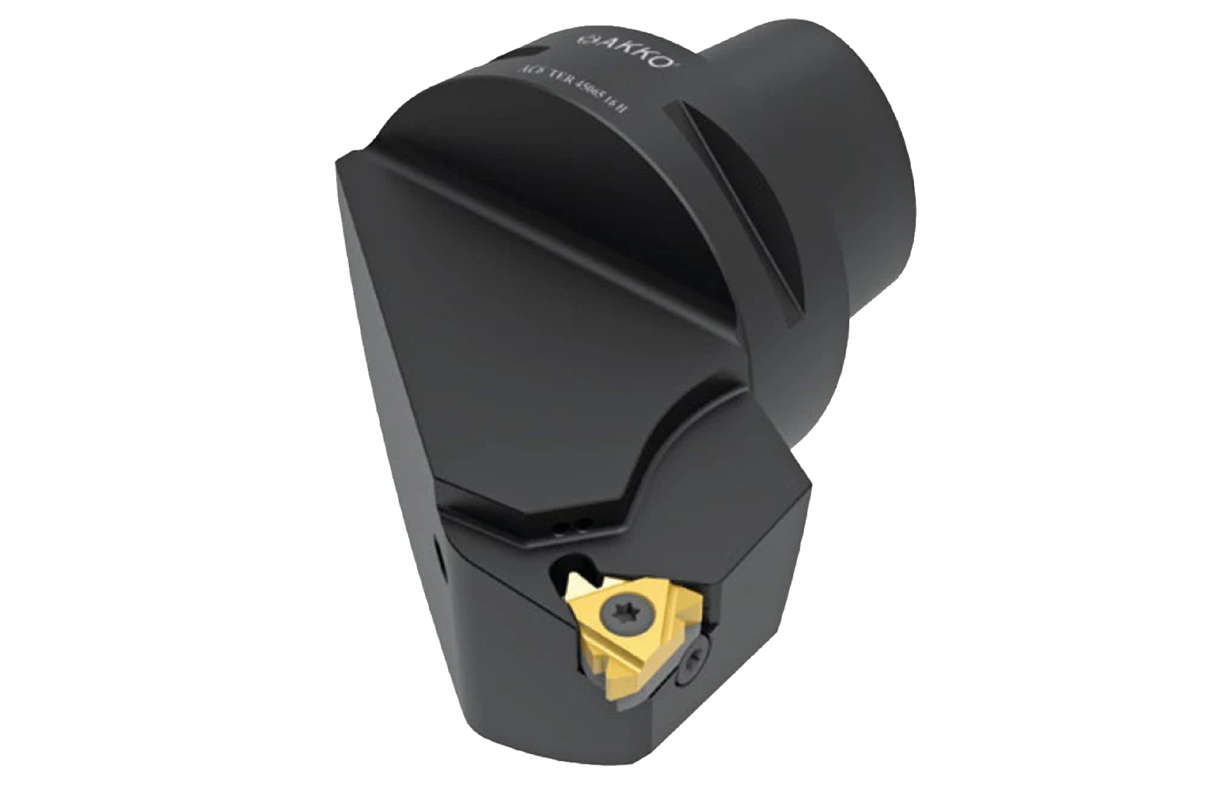 AC4 TEL/R 27050 Monoblock-Gewinde-Drehhalter mit Polygonschaft