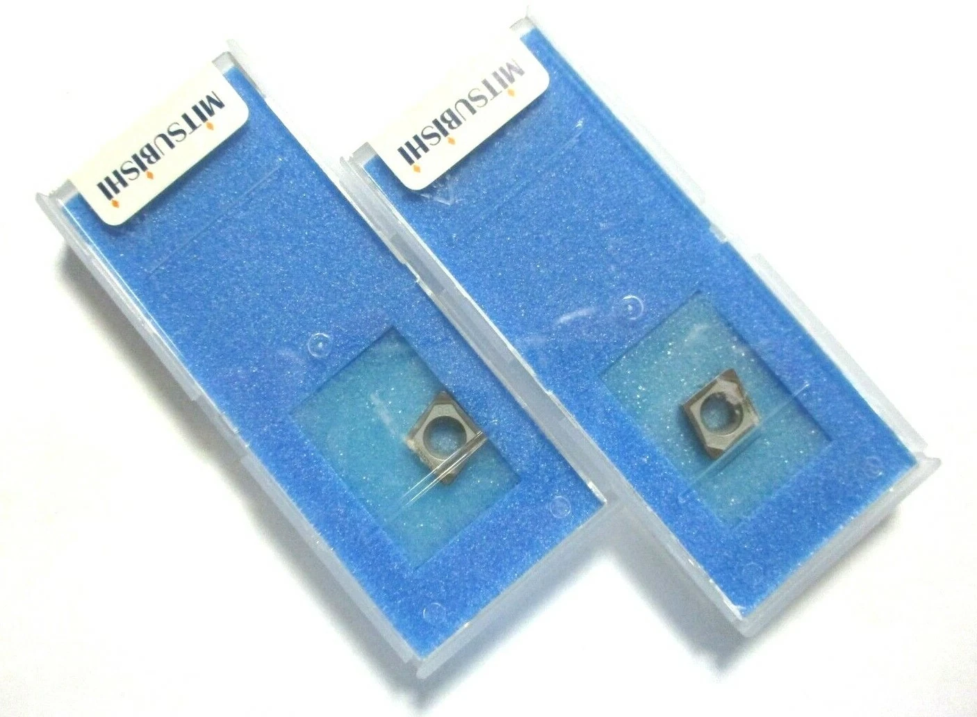 2x MITSUBISHI CBN Wendeplatte NP- CCGW 09T308 GSWC2 MB8025 Neu A6830