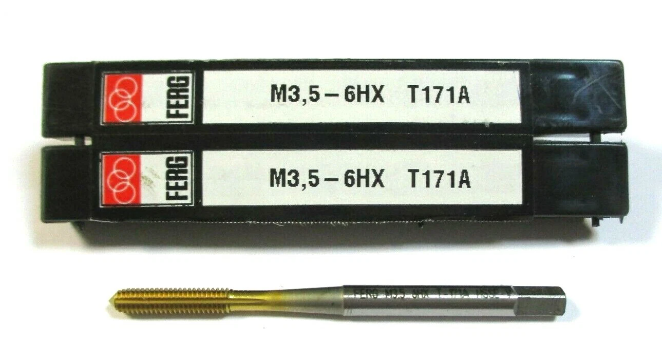 2x FERG Gewindeformer HSSE-V M3,5 6HX T171A Neu H28967