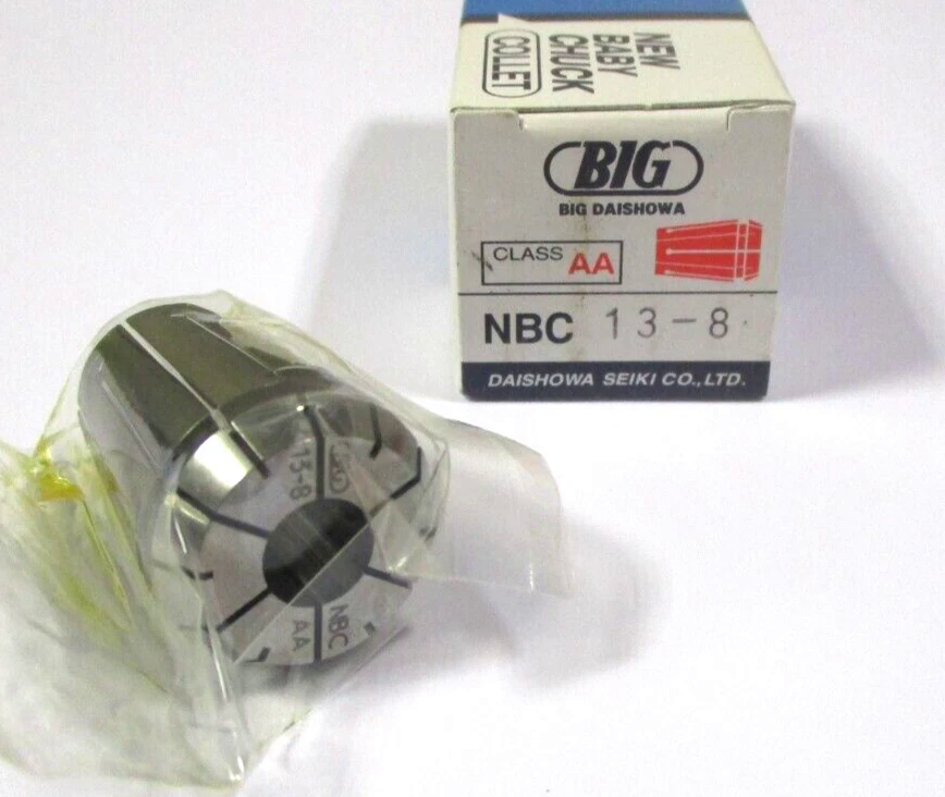 BIG DAISHOWA Spannzange NBC 13-8 AA Abmaße 20,5 x 31 x Ø8/6° Neu H55898