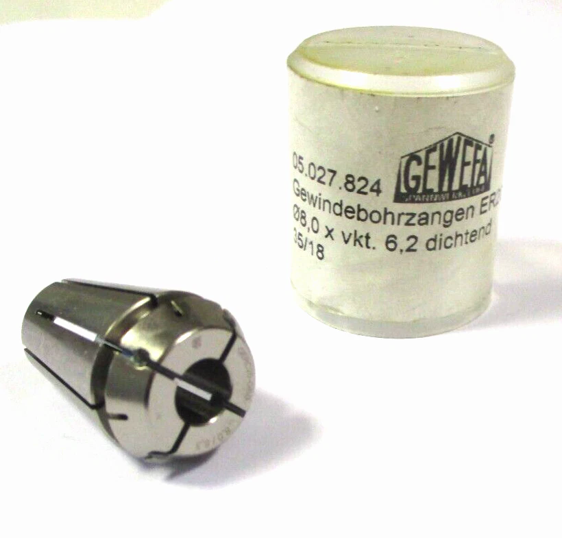 GEWEFA Gewinde Bohrzange ER20 GB Ø 8 x 6,2 dichtend Neu H54349