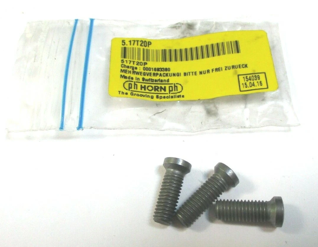 3 PAUL HORN Spann- Schraube 5.17T20P Neu H42243