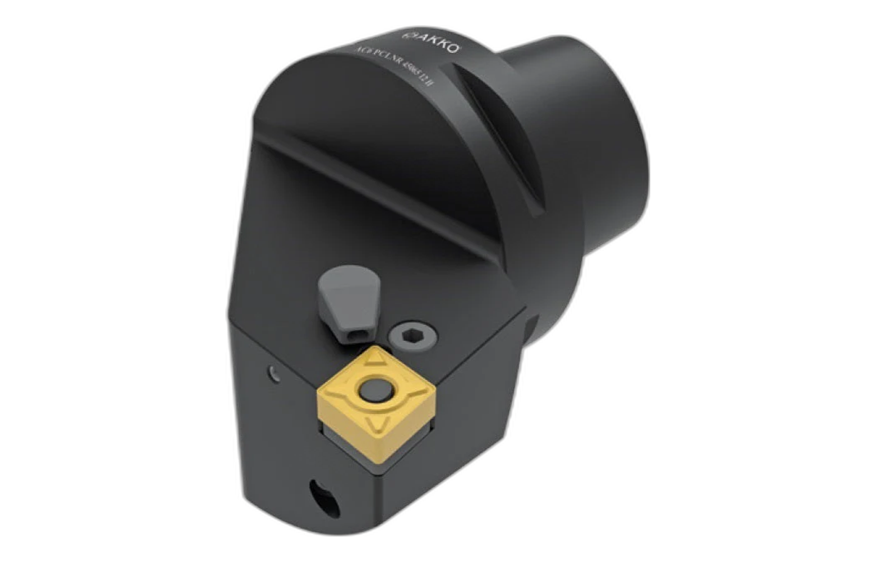 AC3 PCLNL/R 22040 12 H AKKO Monoblock-Drehhalter mit Polygonschaft, Schneidkopf kompatibel mit Capto 3