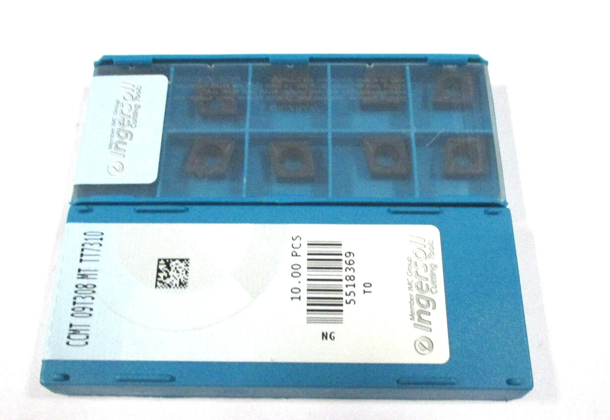 10 INGERSOLL Wendeplatten zum Drehen CCMT 09T308 MT TT7310 K10-K20 Neu H47479