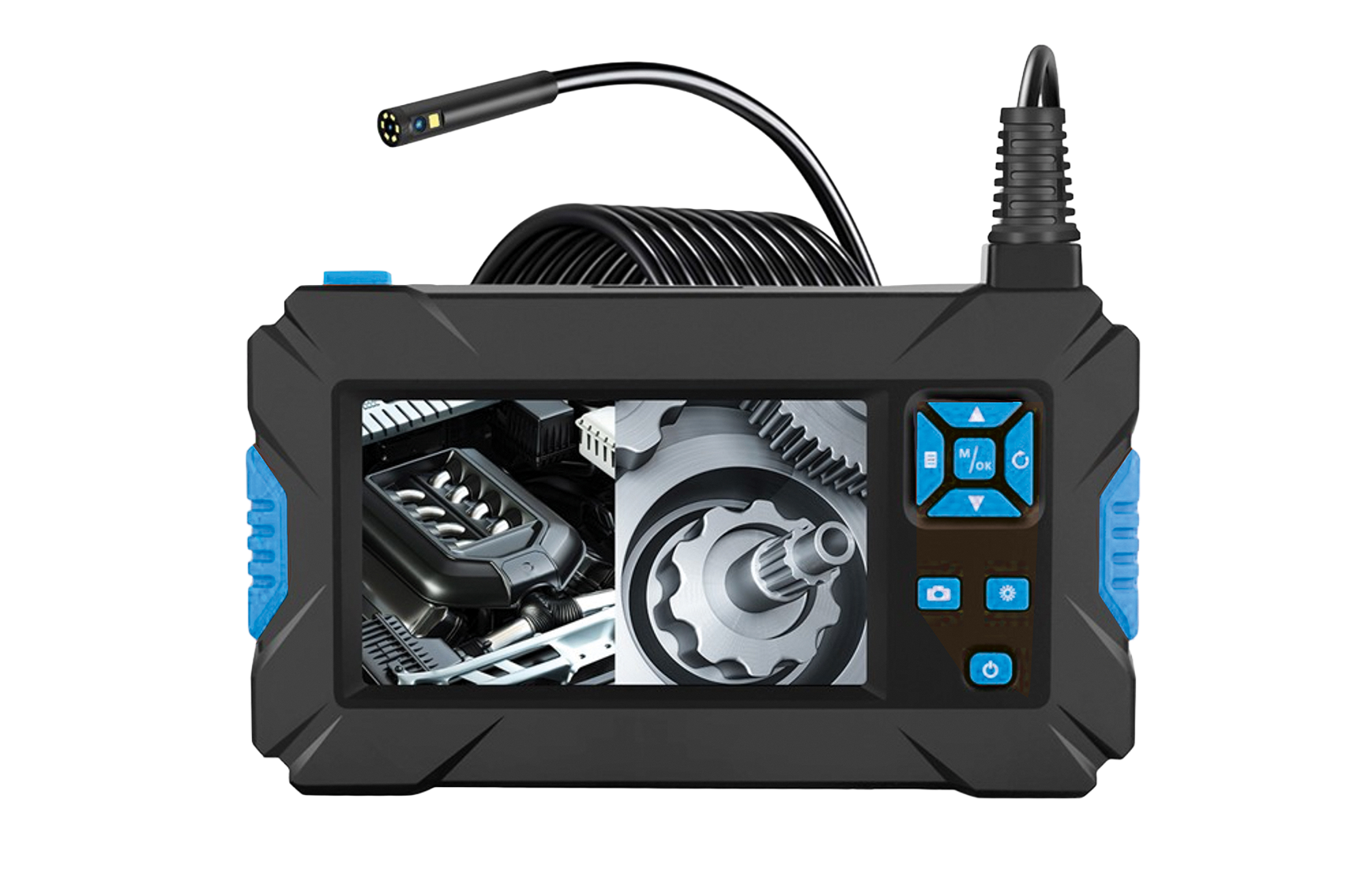 Foto-Video-Endoskop mit 4,3” Farbmonitor