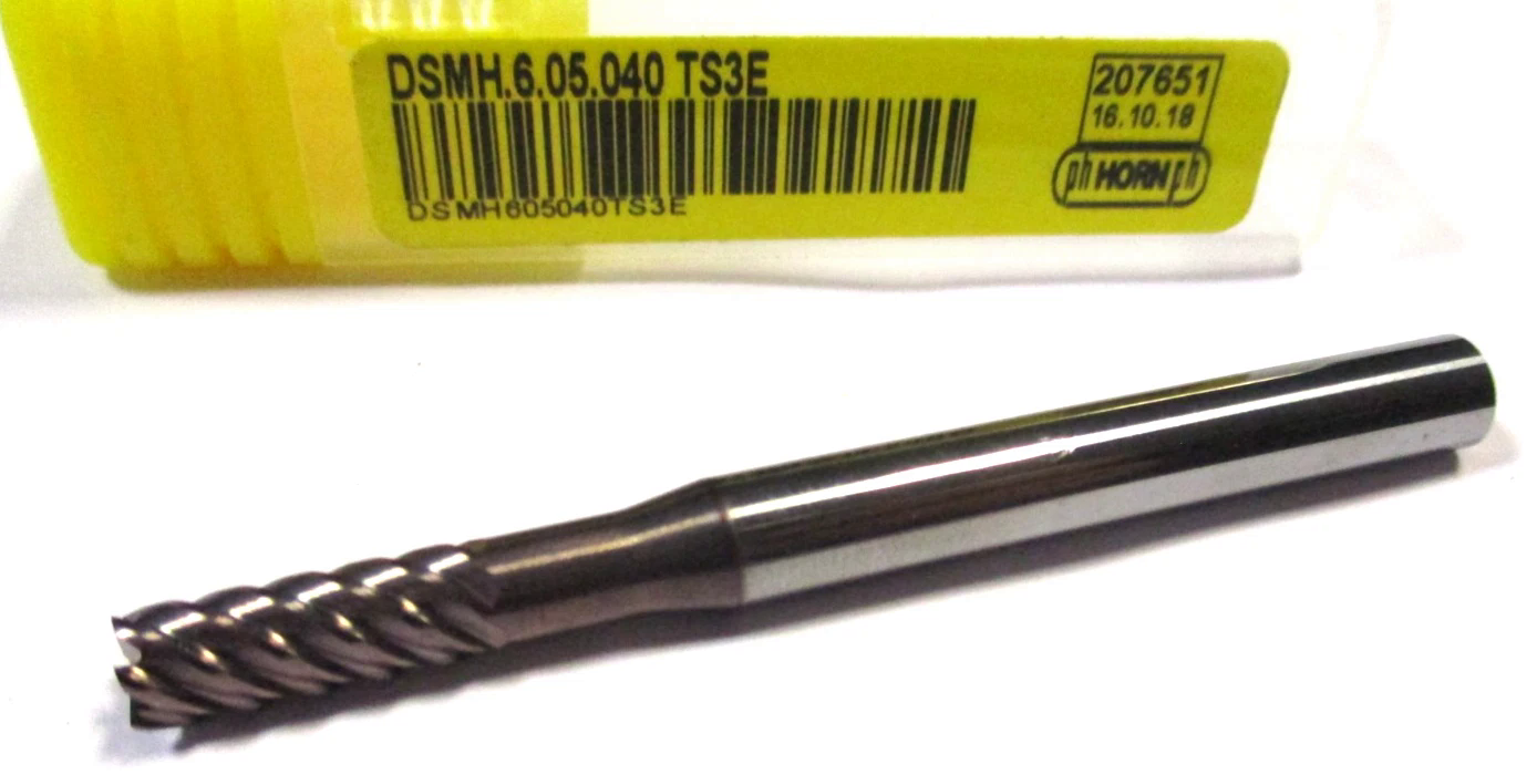 P. HORN VHM Schaftfräser Ø5 x14/20x64SchaftØ6 Z6 DSMH.6.05.040 TS3E Neu D6792