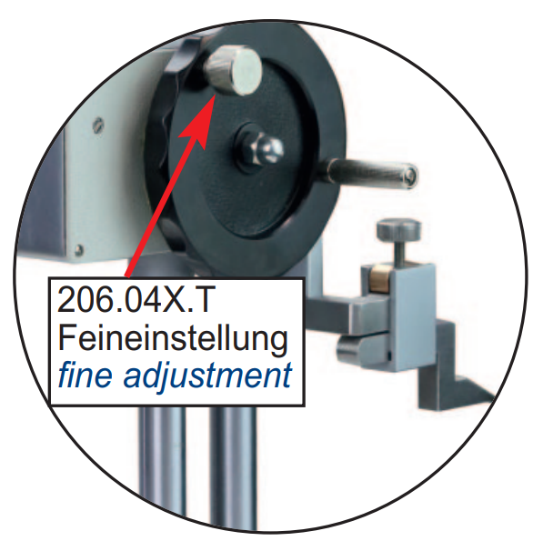 Höhenmess- und Anreißgerät mit Doppelsäulen