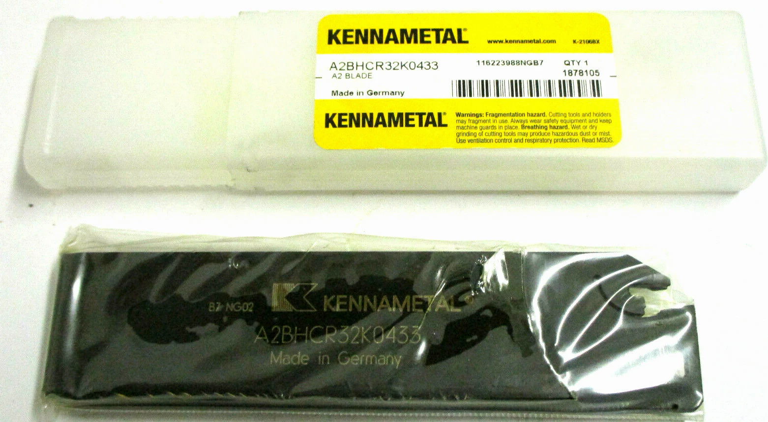 KENNAMETAL Stechschwert A2BHCR32K0433 Neu Stechhalter H30704