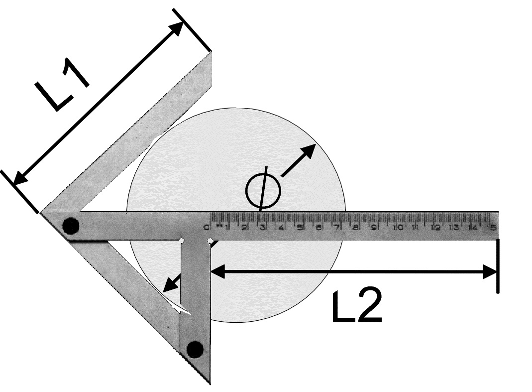 Präzisions-Zentrierwinkel - Aluminiumlegierung
