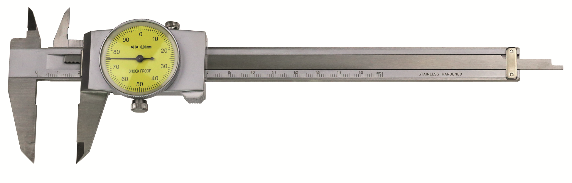 Uhren-Messschieber DIN 862 - TOP - Ablesung 0,01 mm