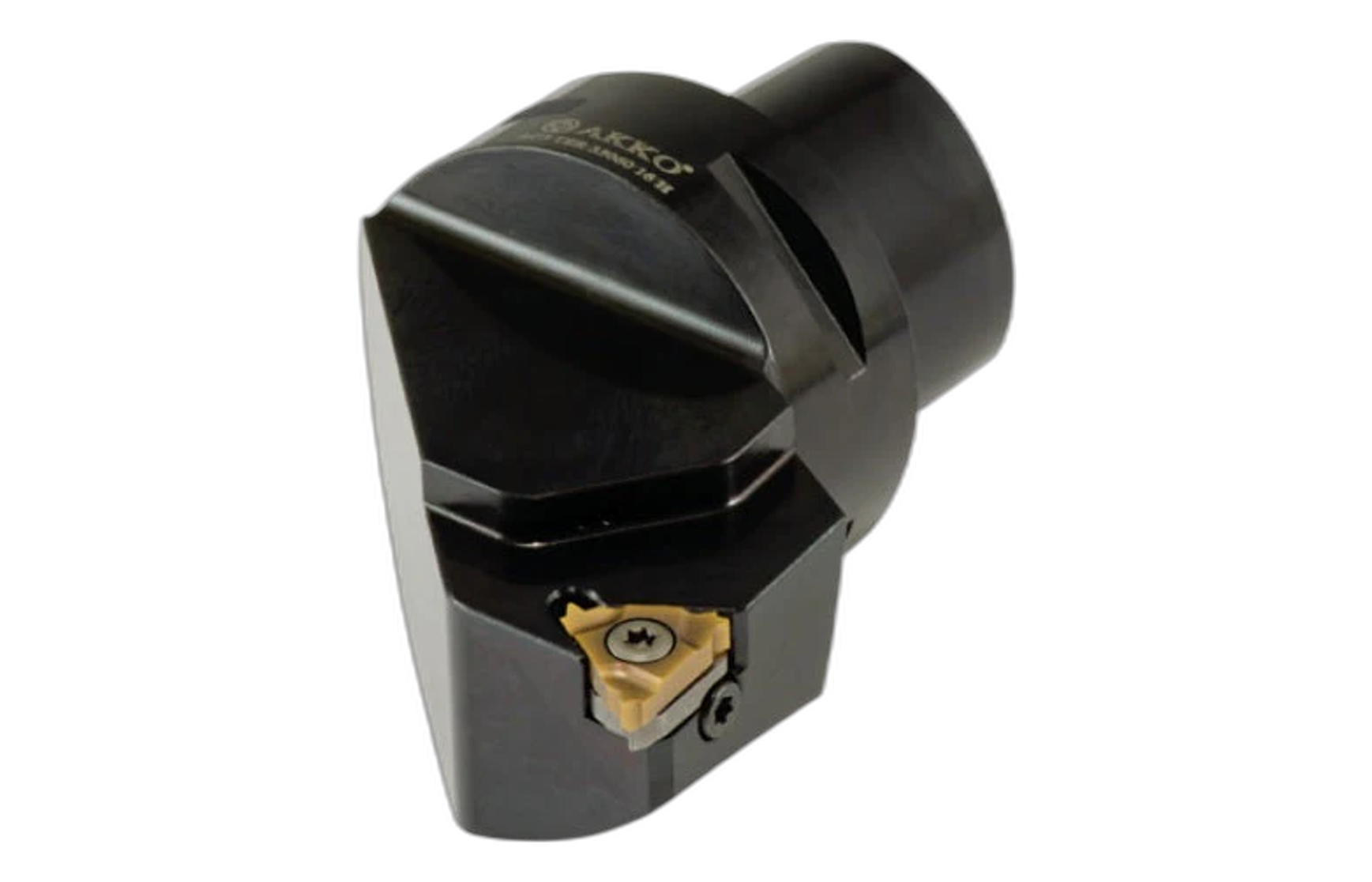 AC3 TEL/R 22040 16 AKKO Monoblock-Gewinde-Drehhalter mit Polygonschaft, Schneidkopf kompatibel mit Capto 3