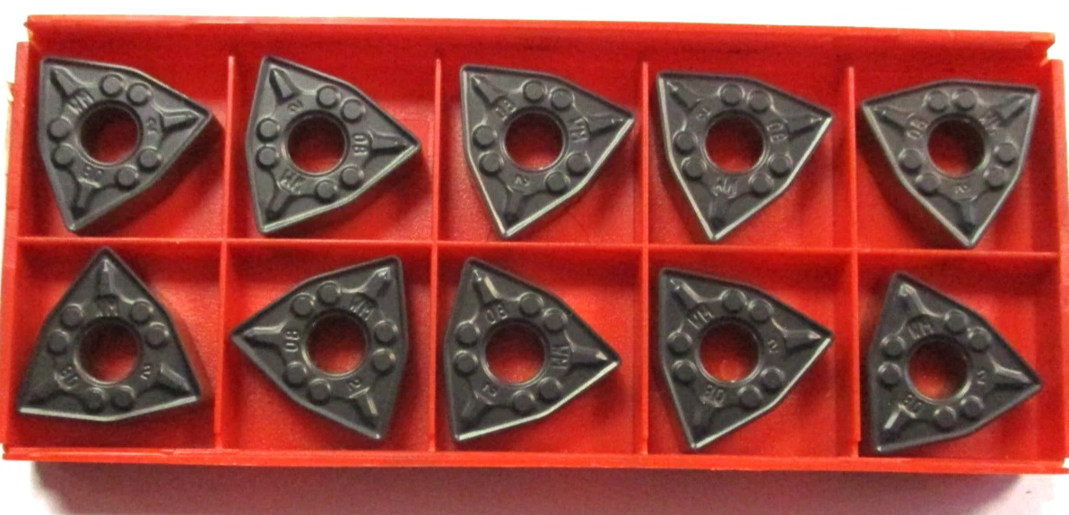 10 SANDVIK Wendeplatten zum Drehen WNMG 080408 WM 4225 Neu D6049