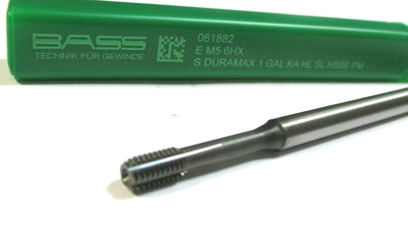 BASS Gewindeformer HSSE-PM überlang M5 x25x200 E M5 6HX Neu H42029
