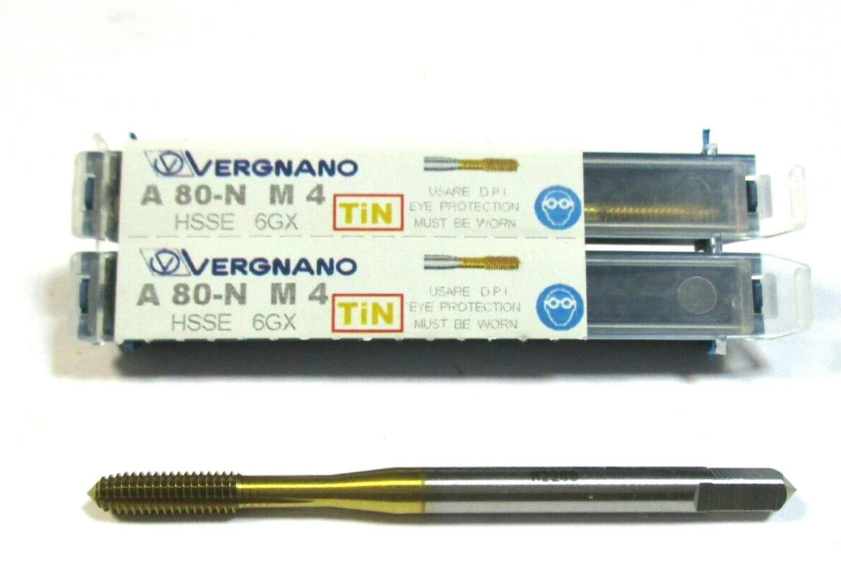 VERGNANO Gewindeformer HSSE A 80-N M4 6GX TiN Neu P28939