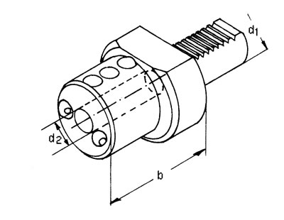 VDI Bohrstangenhalter - Typ E2 - IK/EK