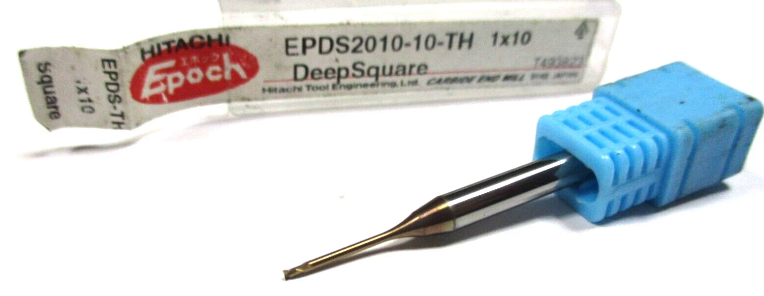 EPOCH VHM Mini Schaftfräser lang Ø1x10 EPDS2010-10-TH Neu D2322